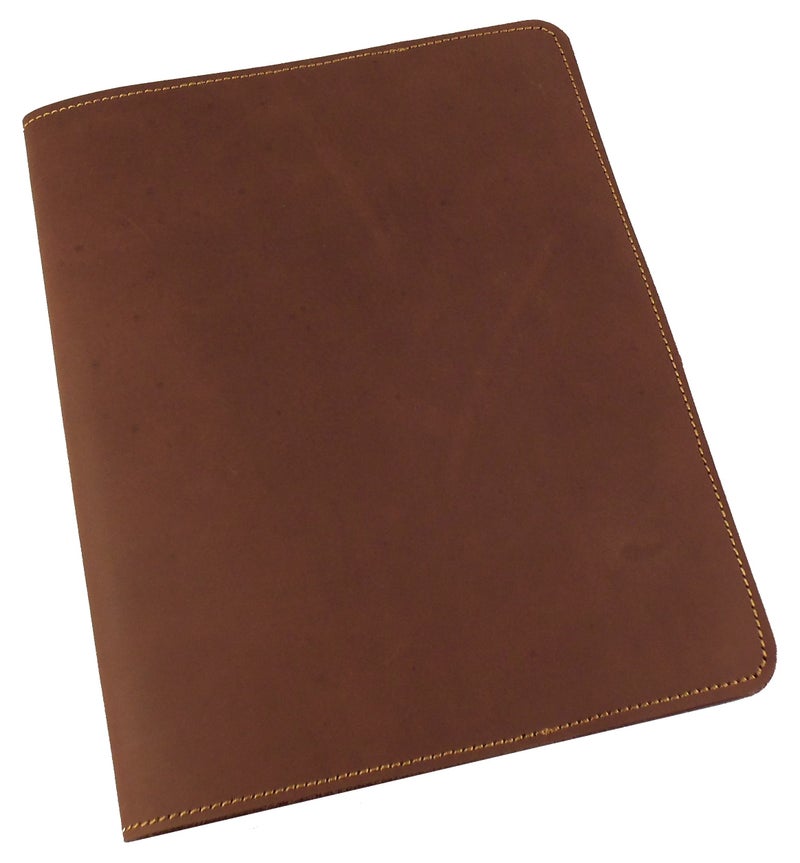 Rustic Ridge Leather Rustic Ridge Refillable Leather Composition Notebook - Composition Notebook Cover - Leather Notebook Cover - Fits Moleskine XL 9.75" x 7.5" (Dark Brown) - Image 5