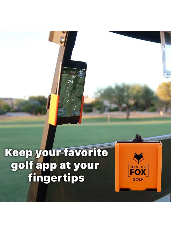 DESERT FOX GOLF Phone Caddy Funny Quotes - The Funniest Phone Holder Built specifically for - Fits All Popular Smart Phones (Balls) - Image 4
