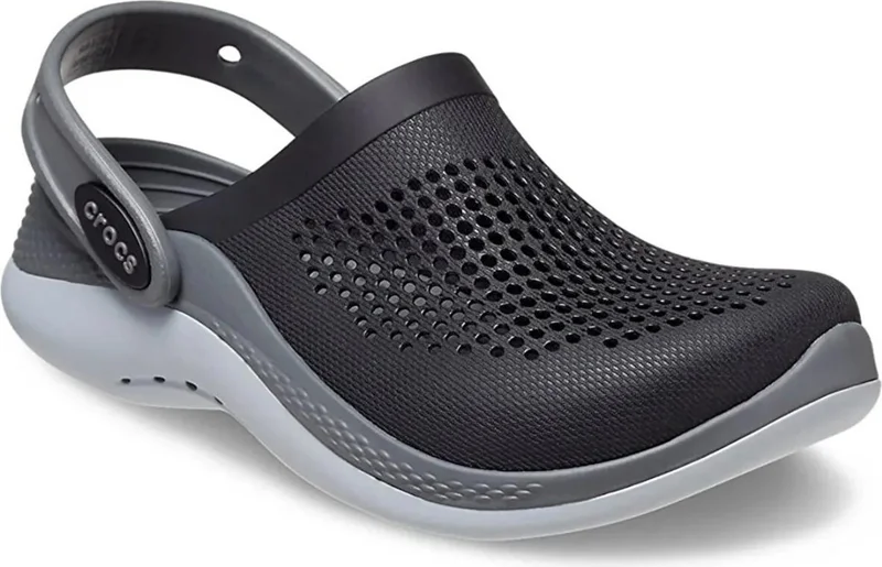 كروكس Literite 360 Clog K Kids Black Slippers