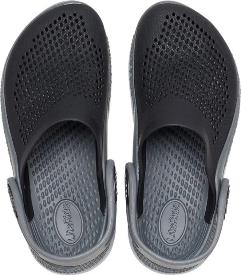 كروكس Literite 360 Clog K Kids Black Slippers