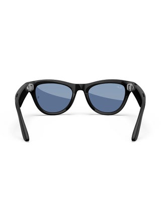Ray-Ban Wearable x Skyler RW4010 601/MF-52 / Clear to Cerulean Blue Photochromic Lenses Black - view 3