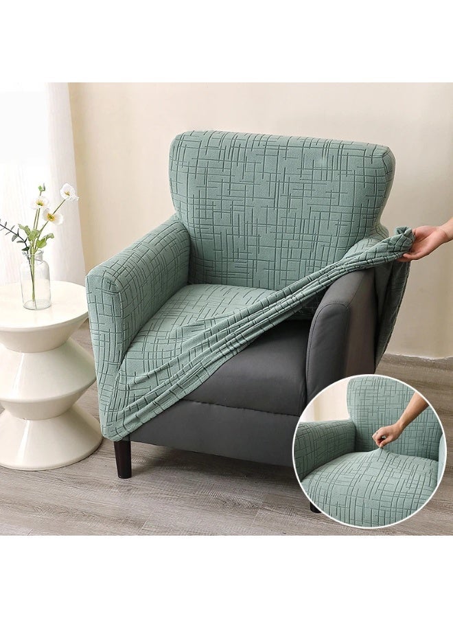 Stretch Single Sofa Cover Elastic All-inclusive Couch Slipcover Anti-scratch Dustproof For Living Room Single Seat Sofa Decoration - Image 1