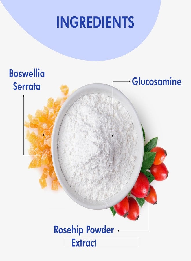 فيتيكا فليكسي موف (عبوة من قطعتين) - ١٢٠ قرصًا | جلوكوزامين، مستخلص مسحوق ثمر الورد، مستخلص بوسويليا | يدعم صحة العظام والمفاصل | للرجال والنساء - Image 2