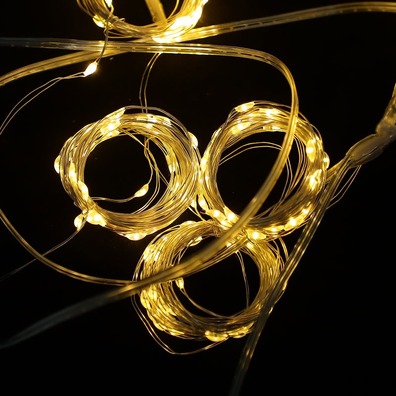 1 Set Of Fairy Lights For Bedroom Aesthetic Room Decoration Curtain Lighting Romantic Indoor Decorative Lights For Wedding Party Festival Setups - Image 4