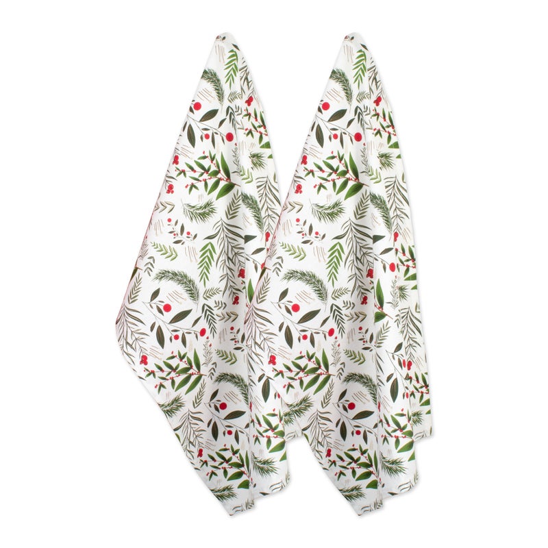 Design Imports منشفة أطباق مطبوعة من DII (طقم من 2) - Image 1