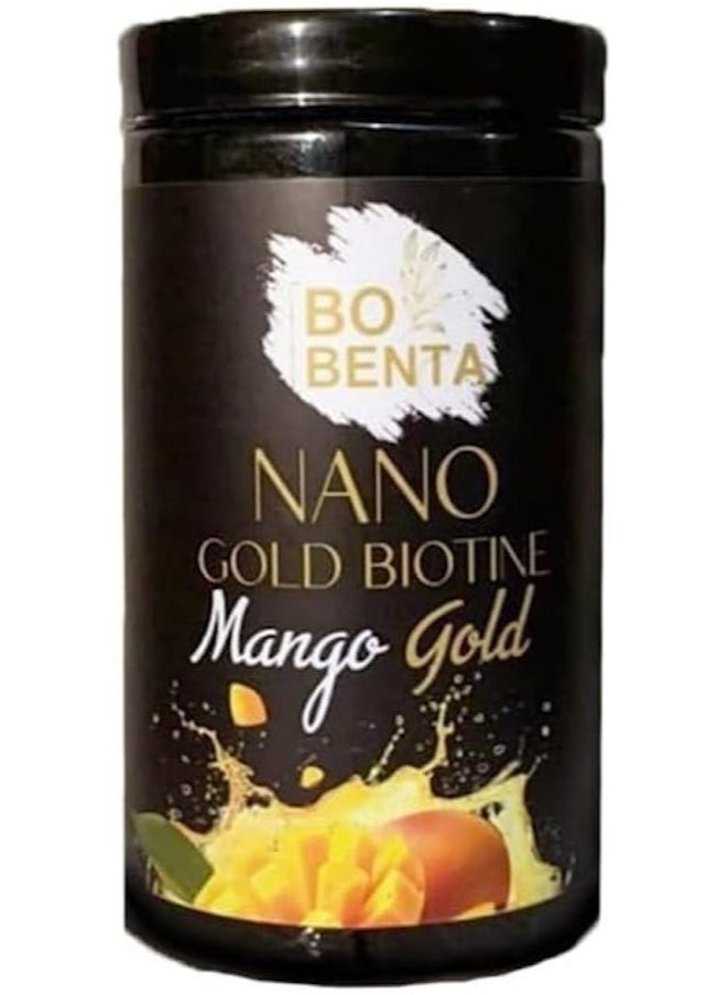 Bobenta - Nano Gold Biotin Mango Hair Treatment - 1000 ml - Image 1