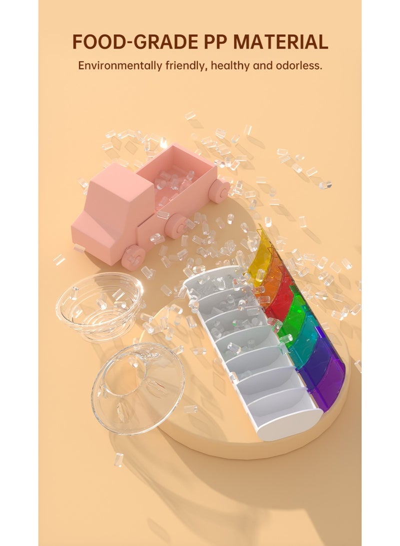 Weekly Pill Organizer, BPA Free, Large Compartment to Hold Vitamins, Cod Liver Oil, Supplements and Medication - Image 4