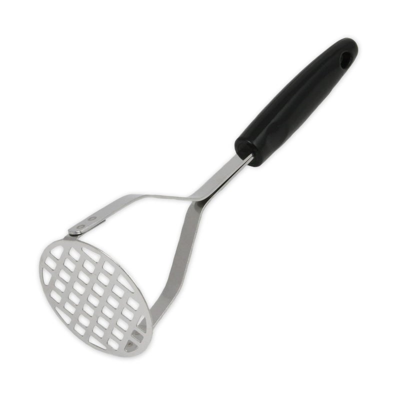 Chef Craft مهرس قوي من شيف كرافت سيلكت، 10.25 بوصة، فولاذ مقاوم للصدأ/أسود - Image 1