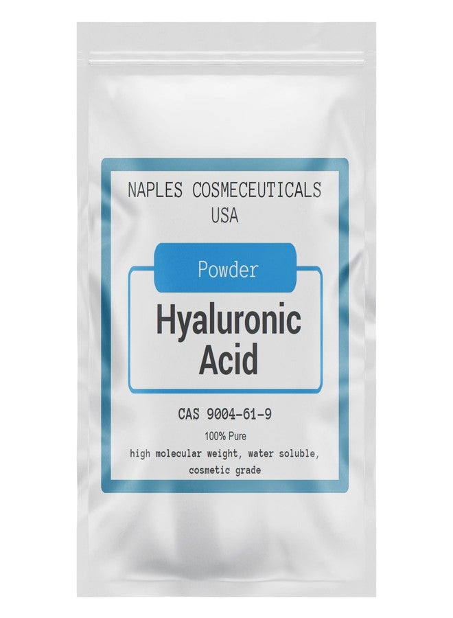 t.botanicals مسحوق حمض الهيالورونيك النقي عالي الوزن الجزيئي درجة تجميلية قابل للذوبان في الماء صوديوم هيالورونات لتطبيقات تجميل الوجه اصنع سيروم خاص بك - Image 1