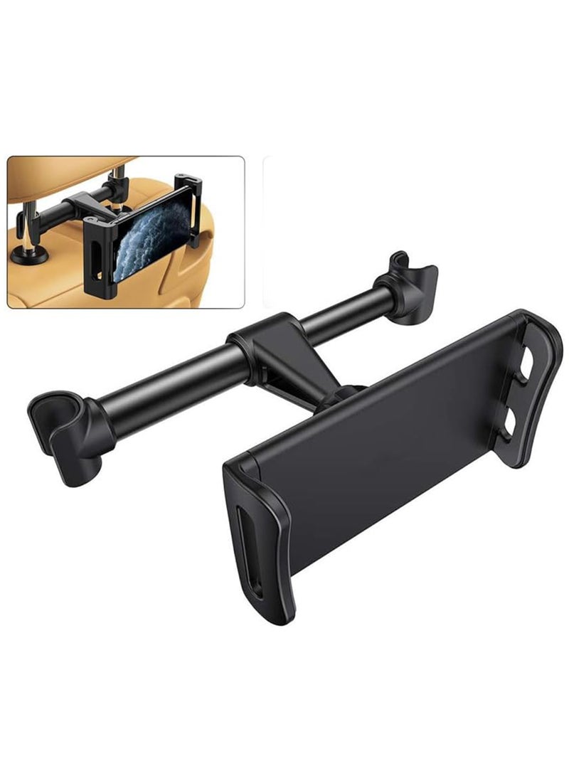 OHAHO Car Headrest Mount, Tablet Headrest Holder -360 Degree Adjustable Car Backseat Stand Cradle Compatible with iPad Pro Air Mini, Galaxy Tabs, Other 11.9-32.8CM Cellphones and Tablets - Image 1