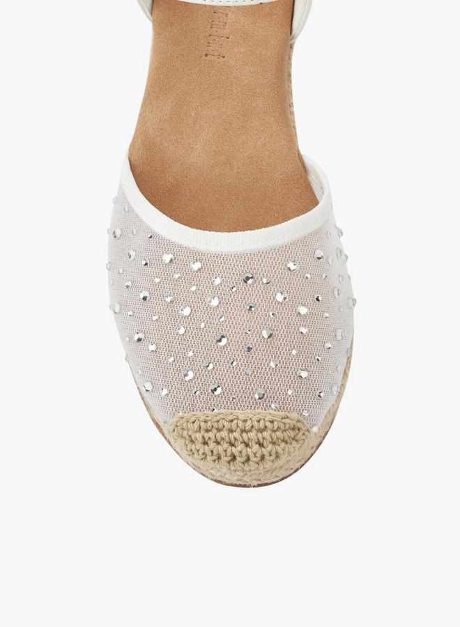 Peppermint Girls Wedge Heel Espadrille Sandals - Image 5