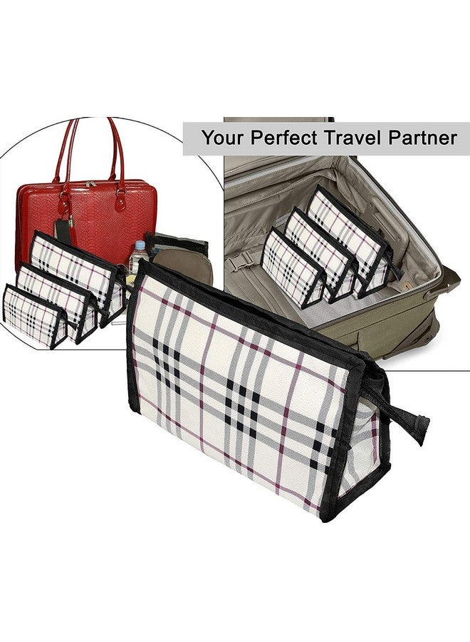 STACKRAID Set of 3 Toiletry Organizer Jewelry Makeup Kit Bag Cosmetic Pouch for Women Travel Organizer for Men - Image 3