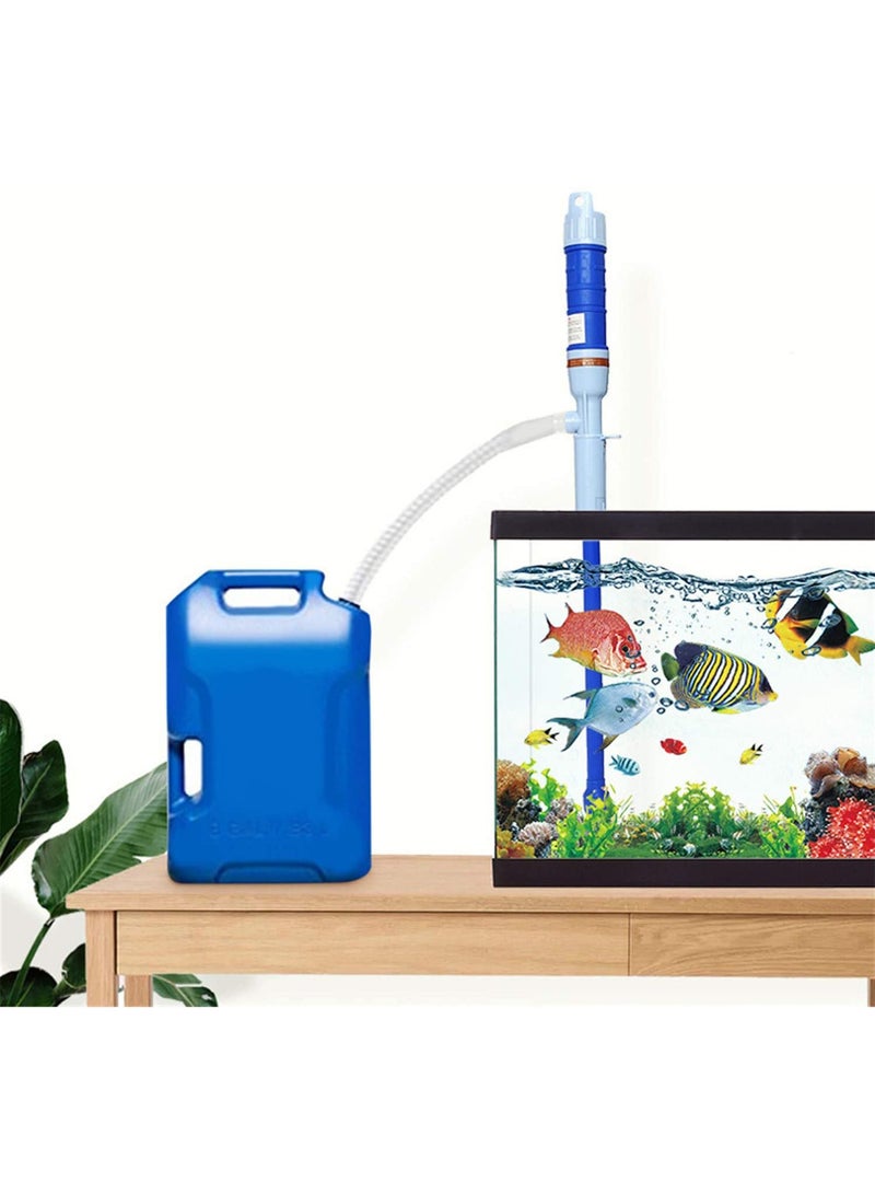 SYOSI Portable Handheld Electric Siphon Pump for Gas Oil Water Fish Tank Battery Power  - Image 4