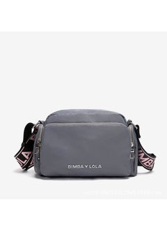 Generic Manufacturers Spanish foreign trade Womens bag letters BiMBA simple nylon shoulder slung lady bag Lola Silver Standard Graphite Grey Black Belt Powder Character 