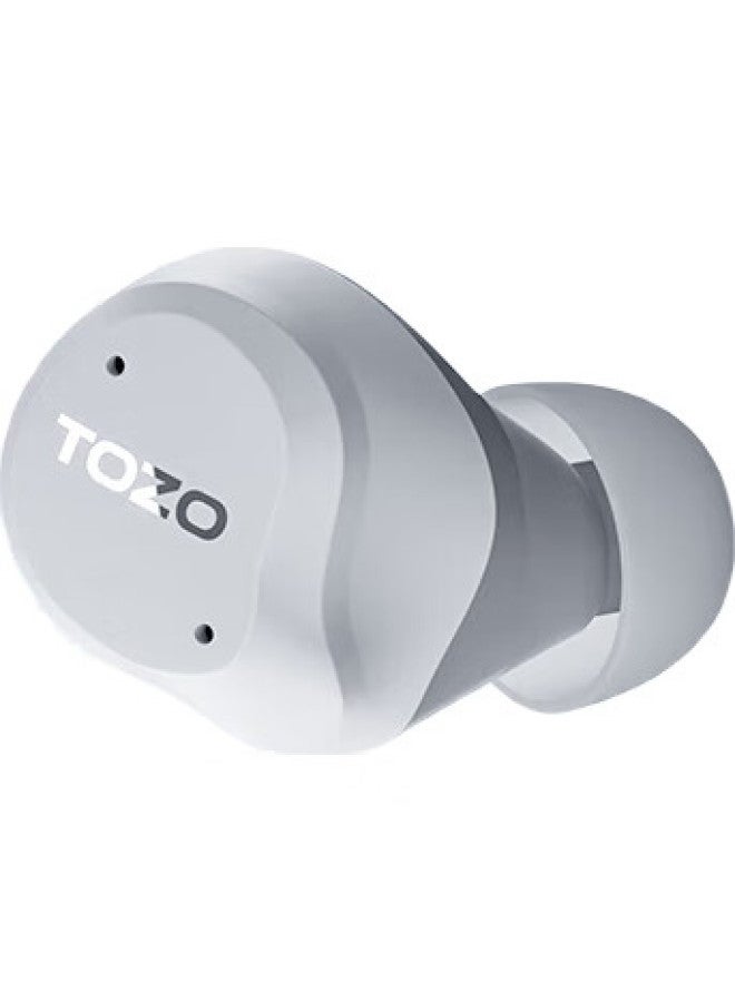 TOZO تووزو Nc9 سماعات أذن لاسلكية حقيقية مع خاصية إلغاء الضوضاء النشطة بلوتوث عمر بطارية طويل 52 ساعة جودة صوت عالية الدقة مقاومة للماء IPX8 سماعات رياضية متوافقة مع آبل هواوي شياومي - Image 1