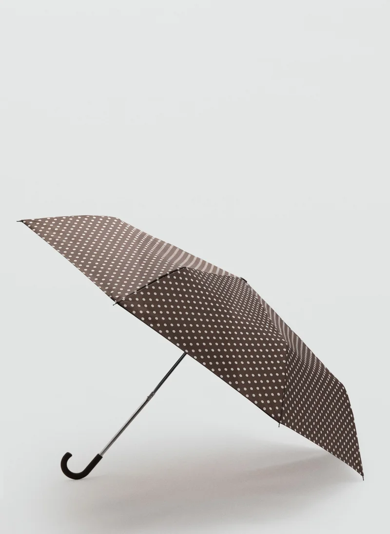 Mini polka dot print umbrella