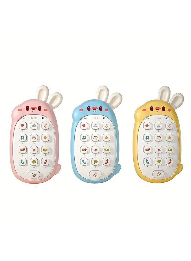 Bite And Play Phone Toy, With Early Education Functions, Suitable For Babies To Bite, Press, Listen Music And Play - Image 3