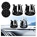 VKQTS 2PCS Car Cup Holder Insert with Adaptive Clamping ArmSelfAdhesive Cup Holder Inserts for Car with Suction Cups MountPortable Cupholder Insert for Cars Fixed Water CupsDrinks - Image 2