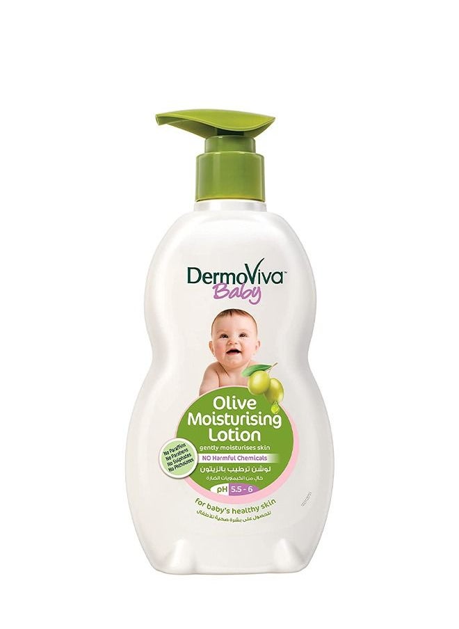 Olive Moisturizing Baby Lotion - Gently Moisturizes with wholesome Nourishment - No paraben, paraffins, sulfate and Phthalates -200 ml