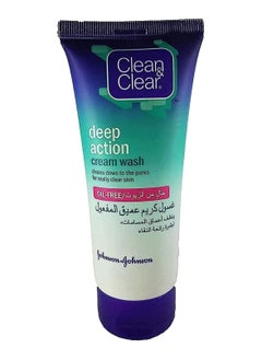 Clean & Clear Clean & Clear Deep Action Oil-Free Cream Wash, 100ml 