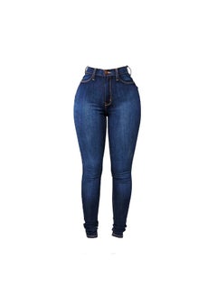 Generic Fashion Women's High-rise, High-stretch Slim-fitting Pencil Holder Jeans  - Image 2