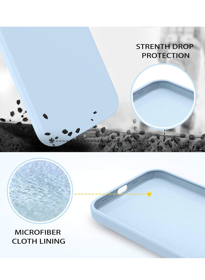 بورتوني جراب iPhone 12 Pro من السيليكون السائل مضاد للخدش ومضاد لبصمات الأصابع وغطاء واقٍ مقاوم للصدمات ناعم حريري الملمس - Image 4