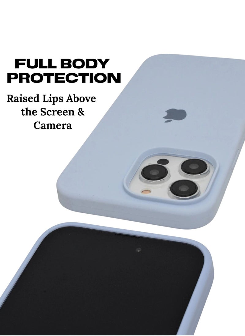 BORTONY - iPhone 12 Pro Case Liquid Silicone Anti Scratch Anti Fingerprint Soft Silky Touch Shockproof Protective Cover - Image 1