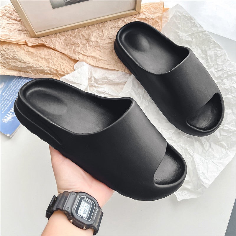 Large Size Fashionable Casual Slippers For Men, Trendy Indoor And Outdoor Wear, Thick-Soled Home Couple Style Sports Slippers - Image 4