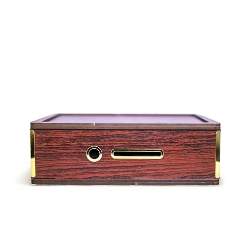 Fiddlys Money/Piggy Bank, Money Coin Box for Kids 2 3 4 Years/Children, Savings Challenge Box, Cashbox, Cash Vault Wooden Savings Box,Wooden Coin Piggy Bank (Rs. 50,000),Educational Gift for Kids - Image 5
