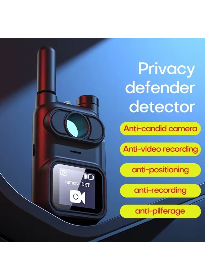 MOCOM AK780 Multi-Function Anti-Spy Camera Detector & RF Signal Finder | Wireless Hidden Camera, GPS Tracker, Audio Bug Scanner | Advanced Privacy Protection for Home, Office, Travel | Detects 1.2G-6.5G Wireless & GSM Signals | Infrared Lens Finder, Vibration & Magnetic Detection | Portable Security Device with Alarm & Flashlight  - Image 2