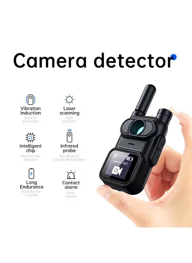 MOCOM AK780 Multi-Function Anti-Spy Camera Detector & RF Signal Finder | Wireless Hidden Camera, GPS Tracker, Audio Bug Scanner | Advanced Privacy Protection for Home, Office, Travel | Detects 1.2G-6.5G Wireless & GSM Signals | Infrared Lens Finder, Vibration & Magnetic Detection | Portable Security Device with Alarm & Flashlight  - Image 1