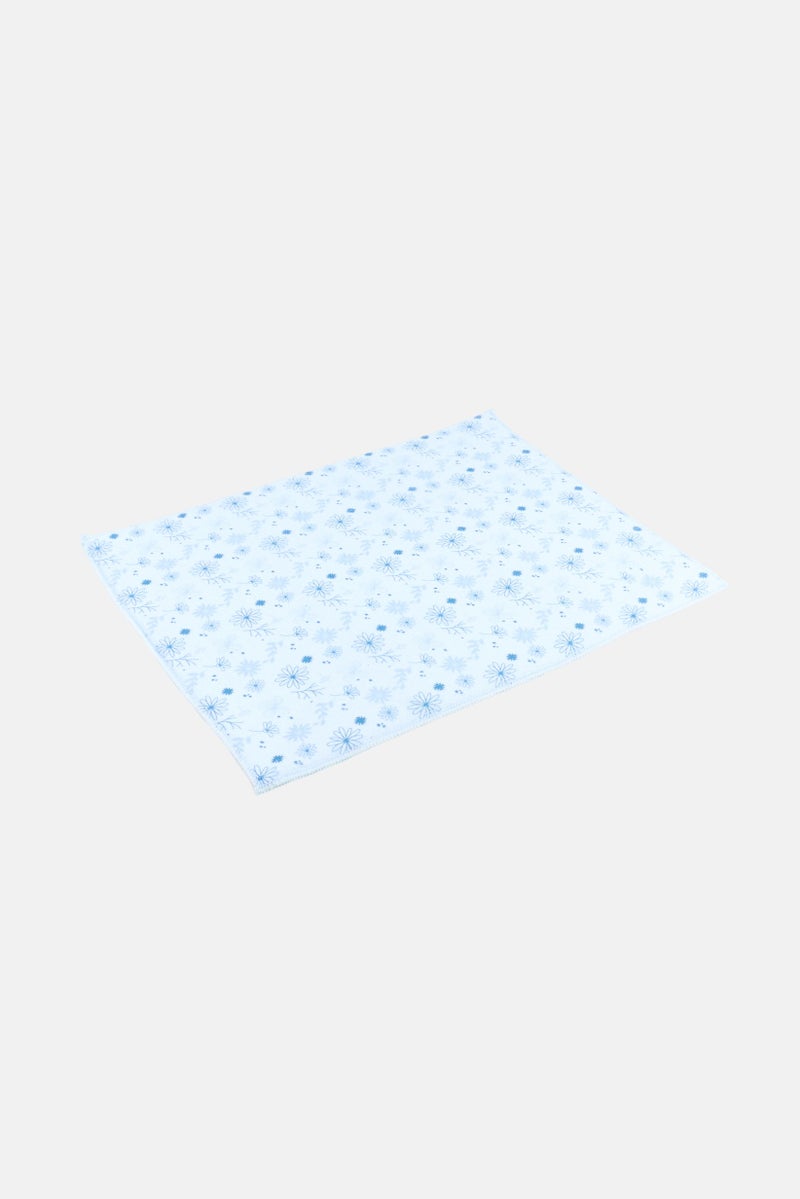 YOTO Kitchen Dish Drying Mat, Light Blue  - Image 2