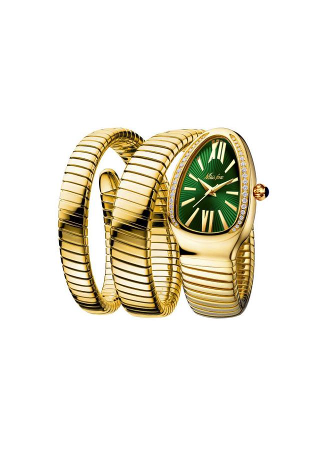 Missfox Watch Live Explosions Advanced Fashion Personalized Spirit Snake Snake Winding Three Circle Bracelet Watch