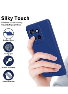 TIGER Motorola Edge 50 Case Cover with Soft Inner Velvet Fabric Lining || Shockproof Protective Back Cover with Raised Camera Protection – Anti-Scratch, Slim Fit Cushion Shell for Motorola Edge 50 6.7-Inch | Durable, Stylish, and Comfortable Grip  - Image 2
