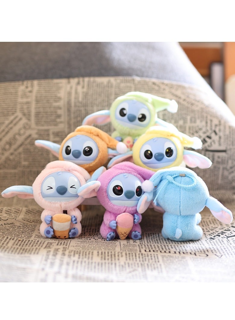 ستيتش - لعبة محشوة ناعمة وفريدة من نوعها، متوسطة الحجم، للأطفال والكبار - Image 1