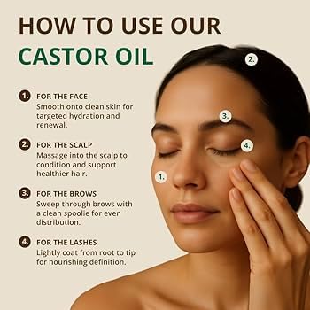 Kinsfolk CASTOR Oil ((100% Pure COLD PRESSED)) For HAIR GROWTH - 500 ml ((Pack Of 2)) - Image 5