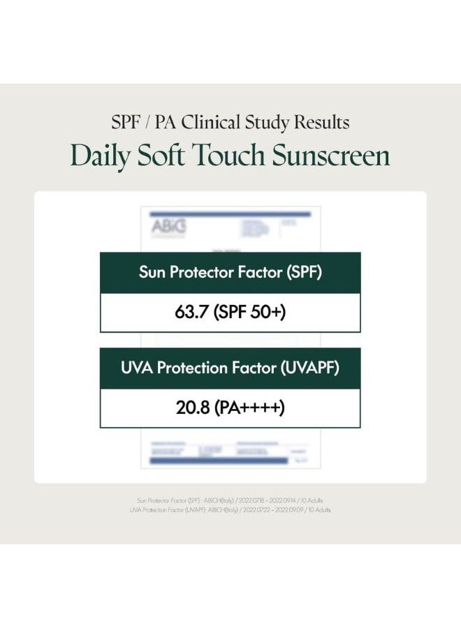 PURITO SEOUL Daily Soft Touch Sunscreen SPF50+ PA++++ 60ml, Lightweight For All Skin Types, VEGAN & Cruelty-Free - Image 4