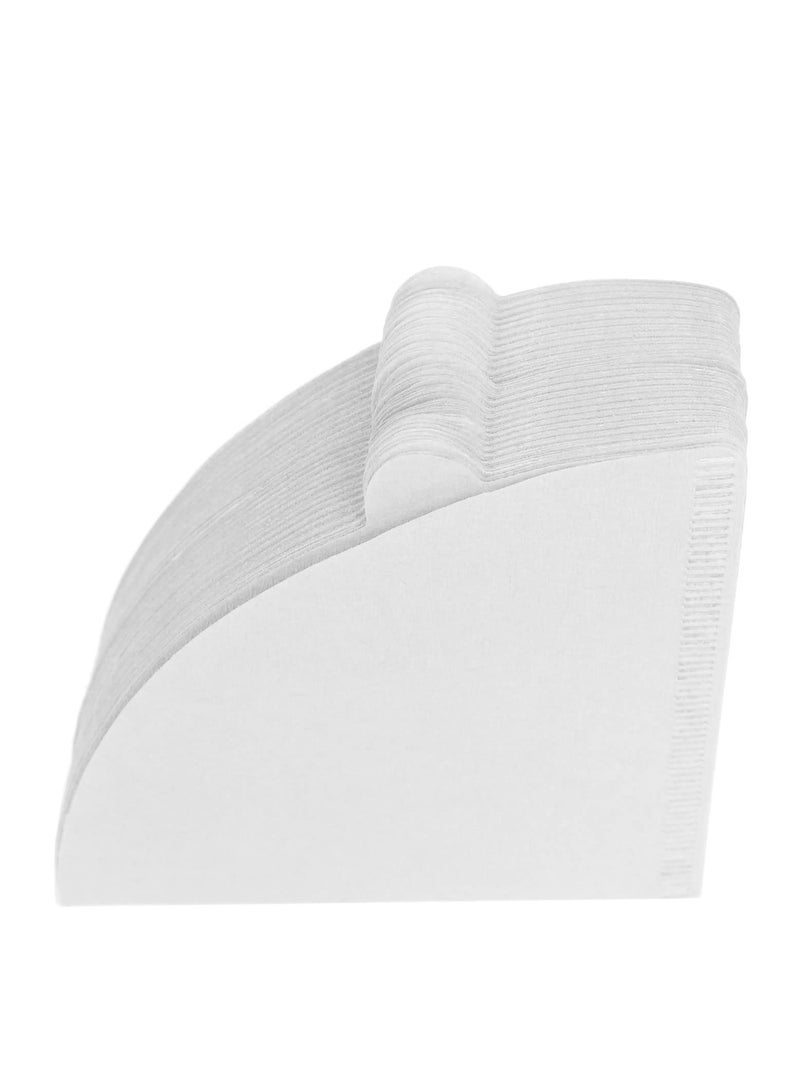 Coffee Filters, Size 02 Cone Natural Paper Filters, 100 Count 2-4 Cup, For Pour Over and Drip Coffee Maker (White V02) - Image 2
