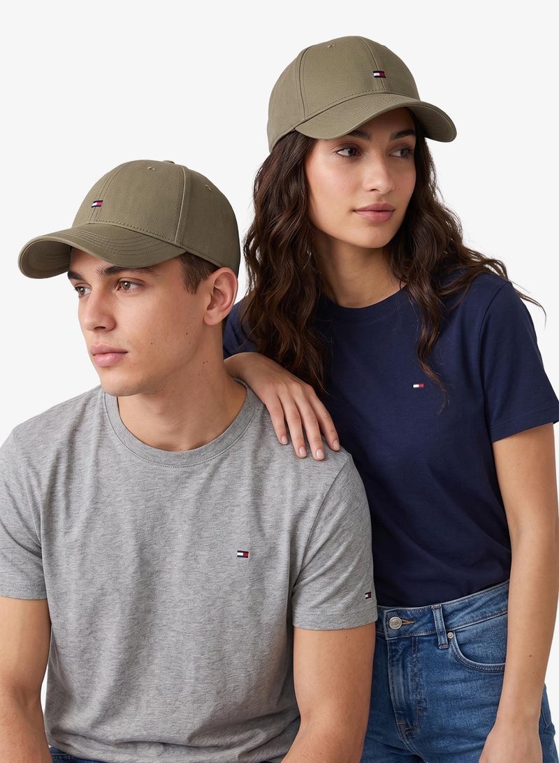 TOMMY HILFIGER Hilfiger Flag Embroidery Baseball Cap - Image 1