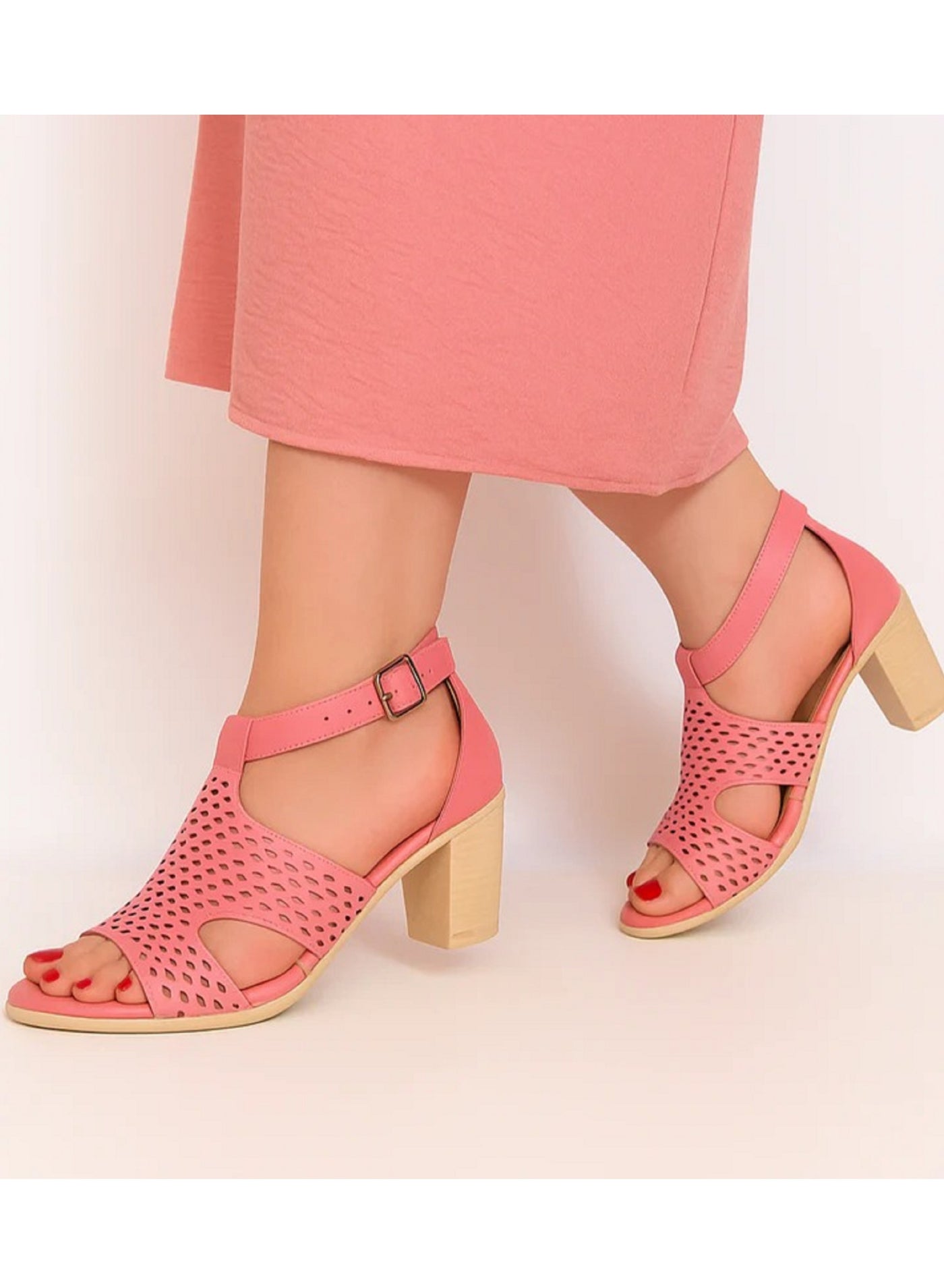 Sandal Brotann Lightweight laser leather-C-69-PINK