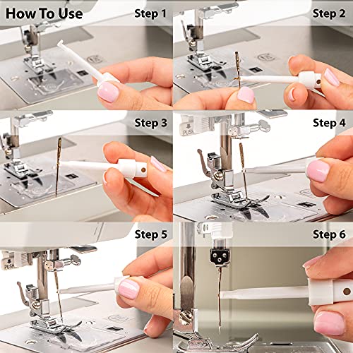 Singer 00798 Universal Sewing Machine Needle Inserter, Blue - Image 5