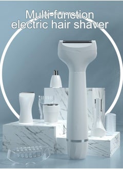 MARSKE Bikini Electric Shaver for Women 5 in 1 Electric Rechargeable Epilator Lady Painless Hair Remover for Bikini Area/Nose/Armpit/Eyebrow/Facial  - Image 2