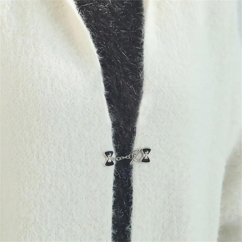 70pcs Nail-Free Cardigan Buckle Close Neckline Decorative Brooch Anti Glare Fixed Clothes Pin Fit Tighten Accessories(Style L) - Image 3