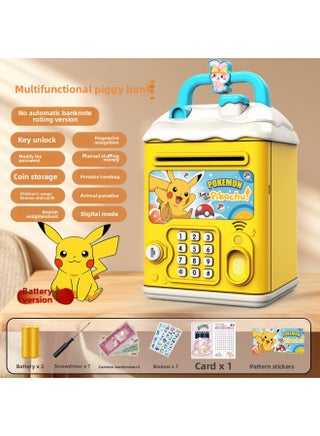Can't Get In And Out Of The Year Piggy Bank Only Boys Password Box Kulomi Savings Girls Children Can Access-Color:Pikachu☀Password Key Unlock Without Automatic Banknote Rolling☀Battery Version - pzsku/Z7FFC2986B4D00EFE4345Z/45/1745578278/cb3ae76e-2633-4f6a-9163-103c70b6dcc0
