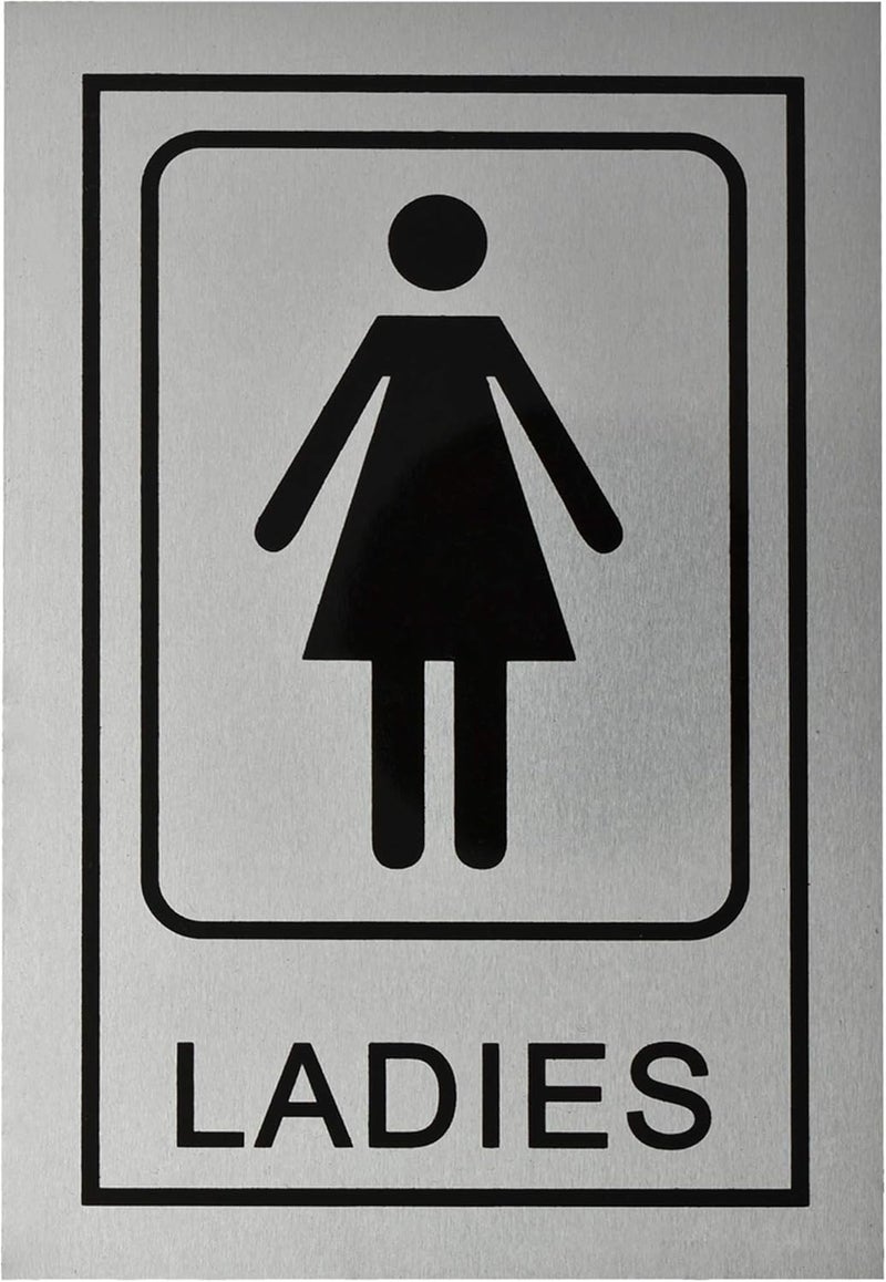 BPA Stainless Steel Gents Ladies Signage - Image 4