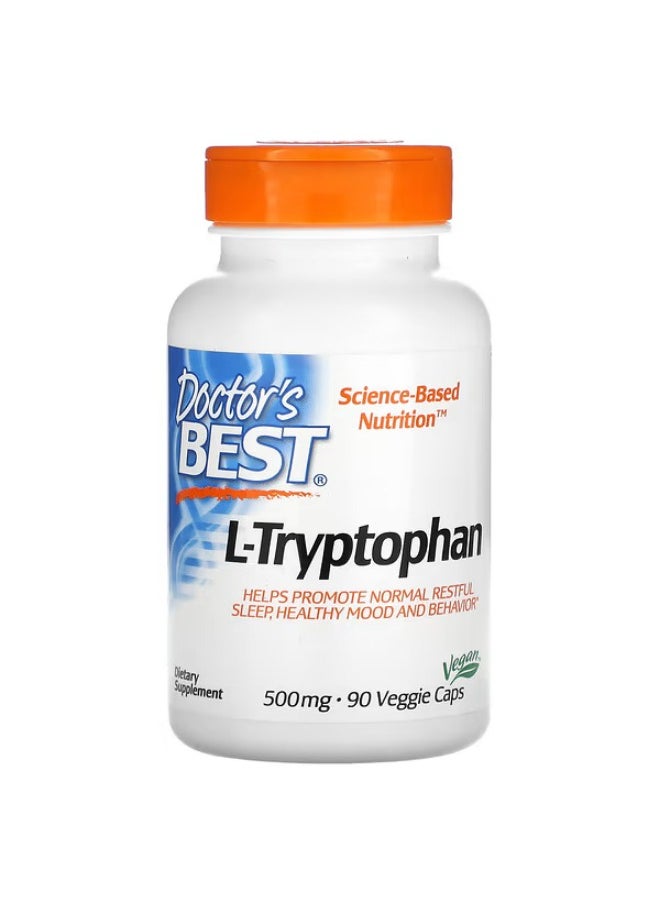 L-Tryptophan , 500 mg, 90 Veggie Caps - pzsku/Z7FFC4792895E0FFAB2ADZ/45/_/1716585057/19be49bb-d773-44d9-aadd-632506fdd8cd