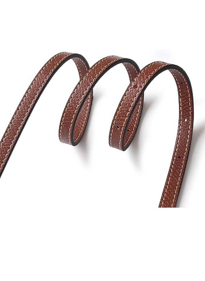 Generic Wide Shoulder Strap,Adjustable,Purse Straps Replacement, Leather Handbag Crossbody Shoulder Strap(Brown)  - Image 4