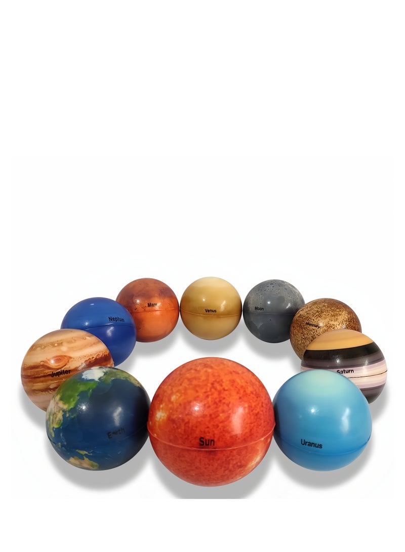 الكواكب في النظام الشمسي الافراج عن الإجهاد ترتد الكرة مجموعة - Image 2