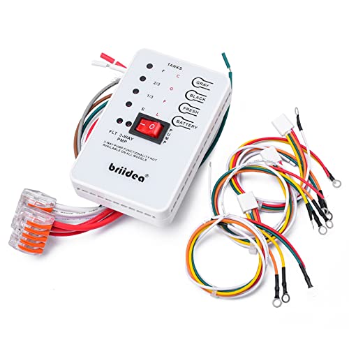 briidea نظام المراقبة الدقيقة، لوحة مراقبة مستشعر خزان RV من برييديا، بديل KIB، مستشعر مستوى المياه العذبة أو خزان الاحتفاظ - Image 1