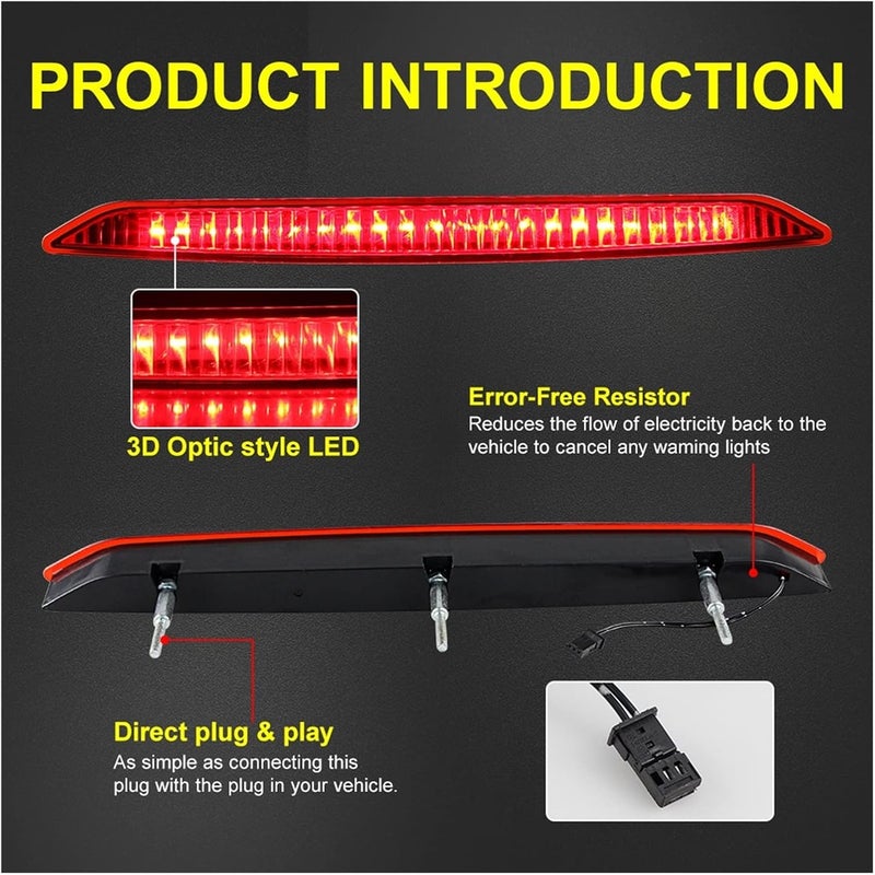 QASULER LED Third Brake Light for BMW Z4 E85 - Image 4
